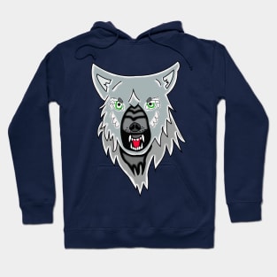 Wolf Head Hoodie